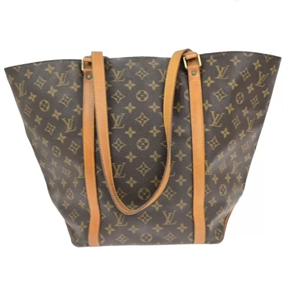AUTHENTICITY GUARANTEED LOUIS VUITTON Sac Shopping Shoulder Tote Bag Monogram - Picture 3 of 16